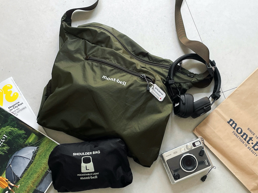 Mont-Bell 輕質 收納側背包 日系選物