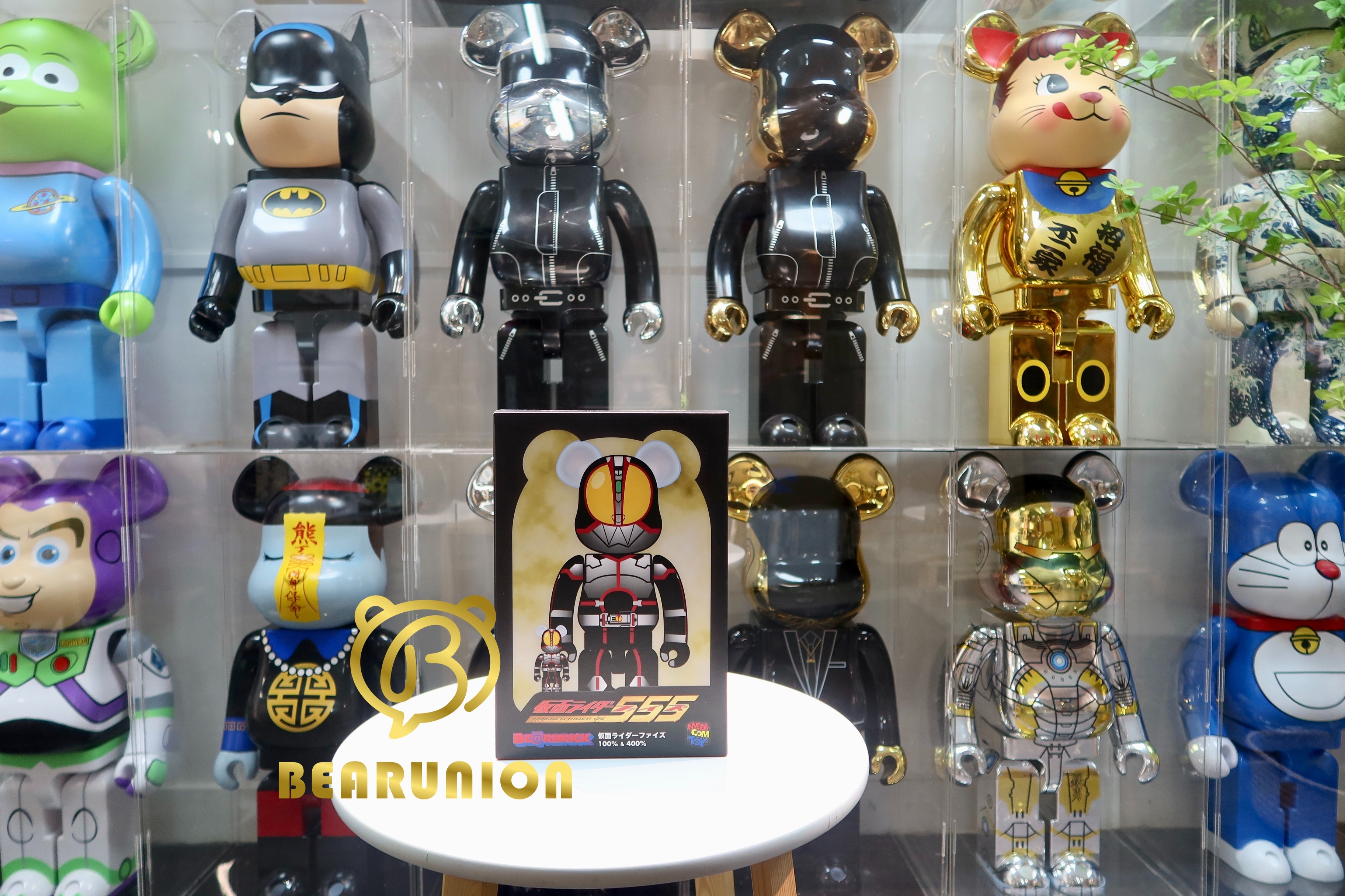 🥇現貨🥇Bearbrick 400% 100% Masked Rider Faiz 555