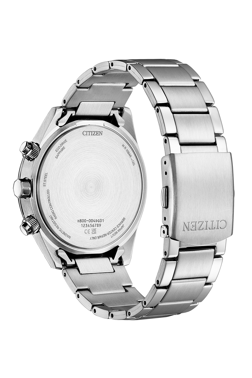 萬年鐘錶 - Citizen 星辰錶   菁英款光動能電波男錶  AT8260-85L   錶徑43MM