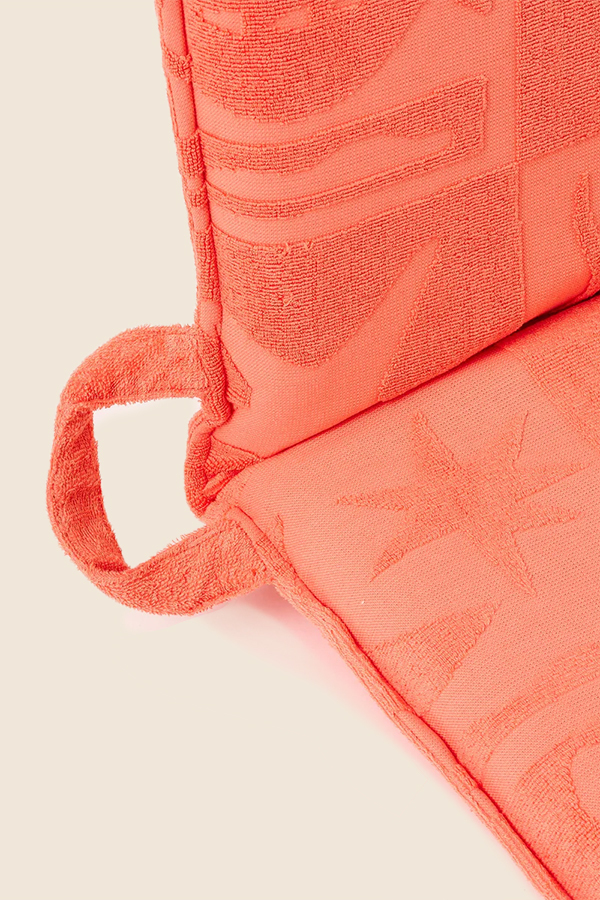 SUNNYLIFE - TERRY 折疊沙灘椅 (珊瑚橘)