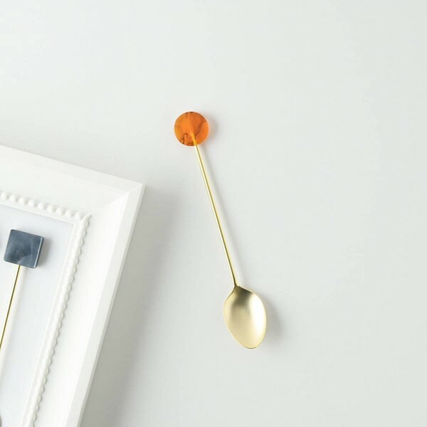 圓形琥珀 12公分甜點湯匙｜日本Tsubame-Sanjo 燕三條