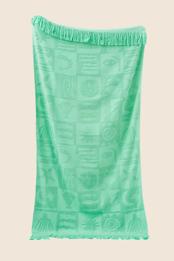 SUNNYLIFE -海灘巾 (湖水綠)