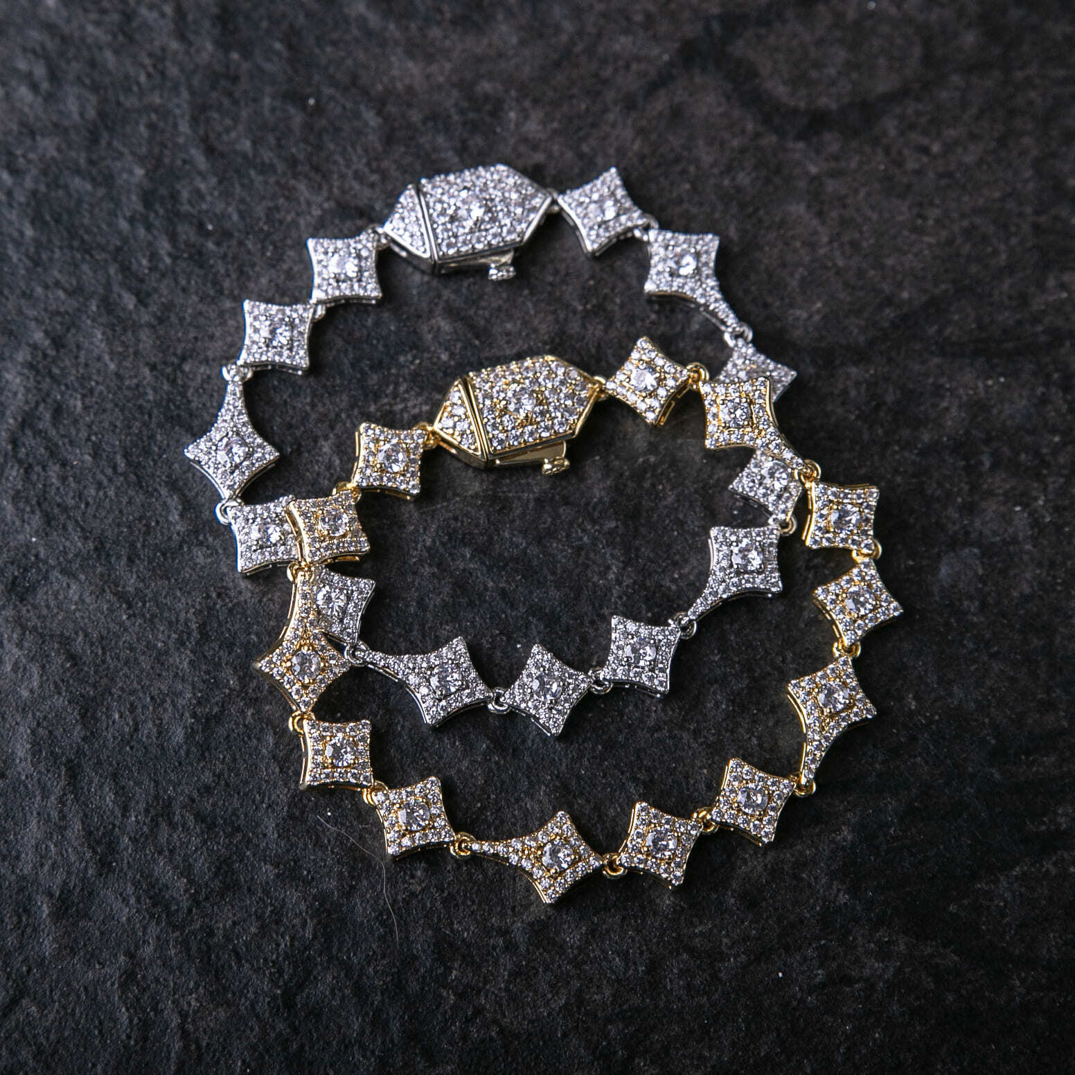 10mm滿鑲繁星手鍊