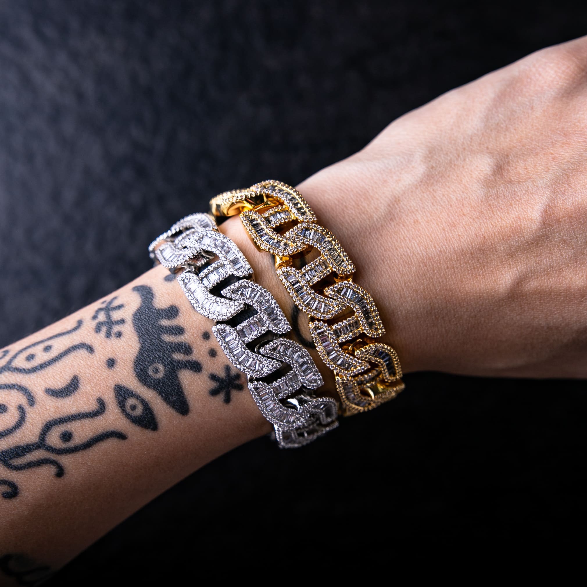 16mm滿鑲無限水手手鍊