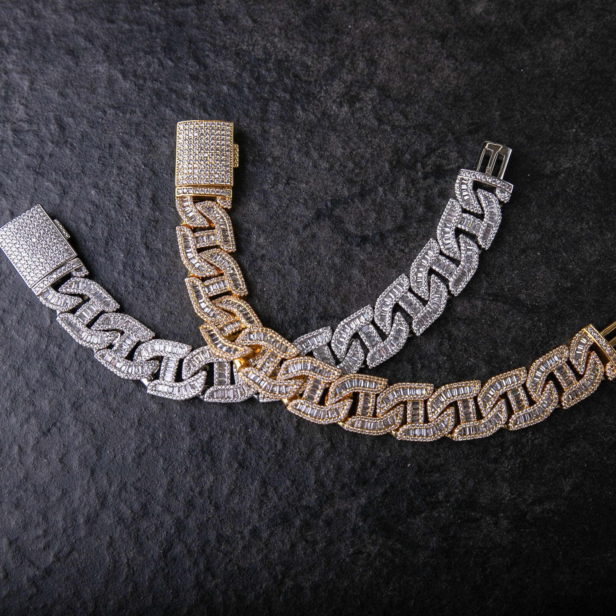 16mm滿鑲無限水手手鍊