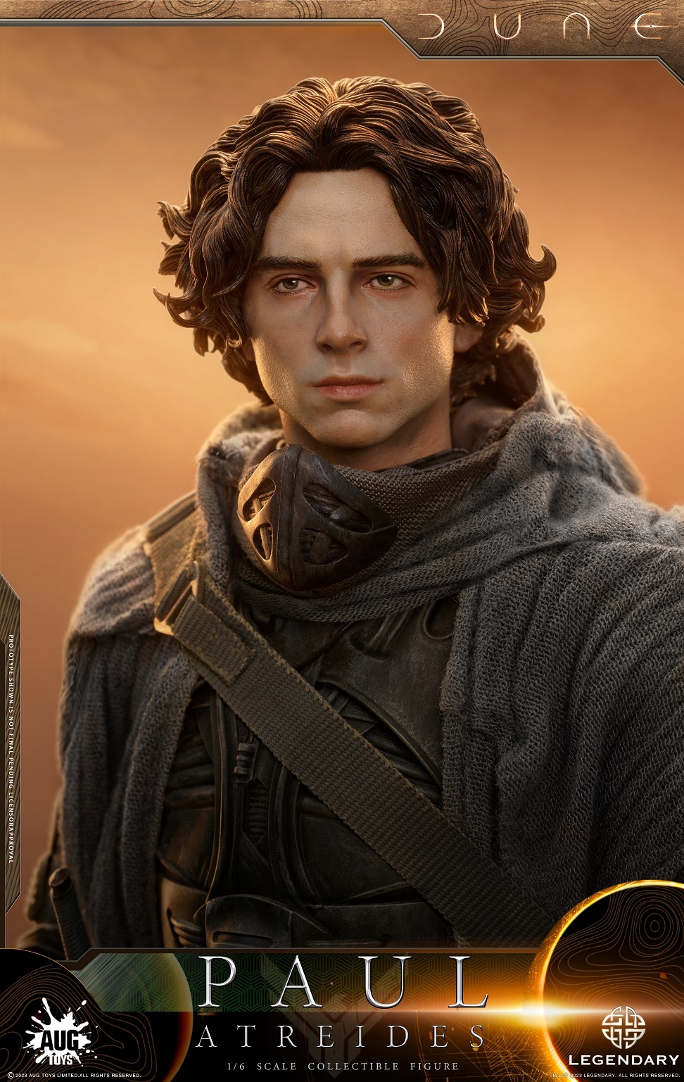 AUG TOYS DL003 1/6 Dune - Paul Atreides (Distillation Suit)（現貨）