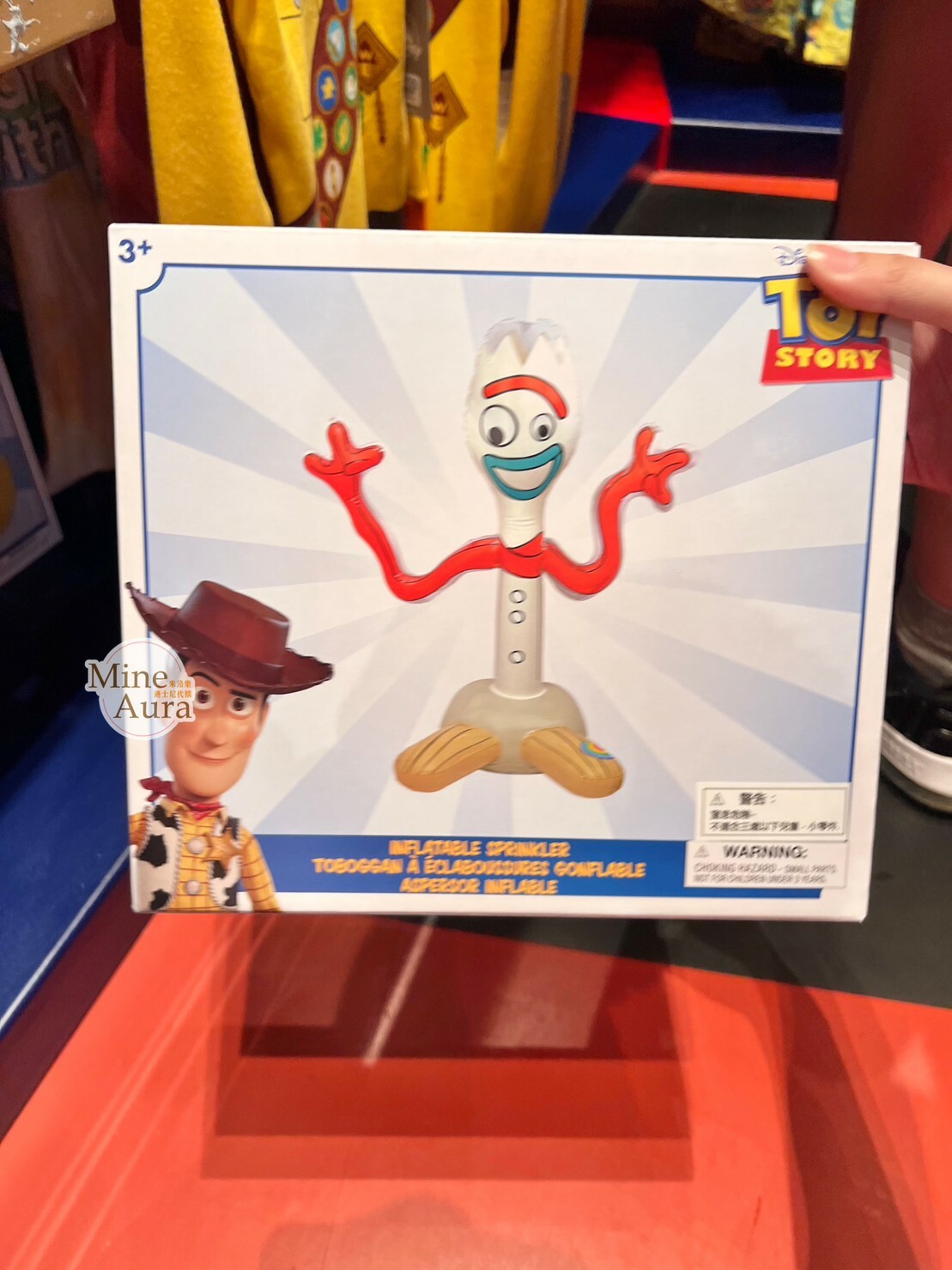 叉奇 Forky 充氣 玩具 玩具總動員 Toy Story -香港迪士尼樂園