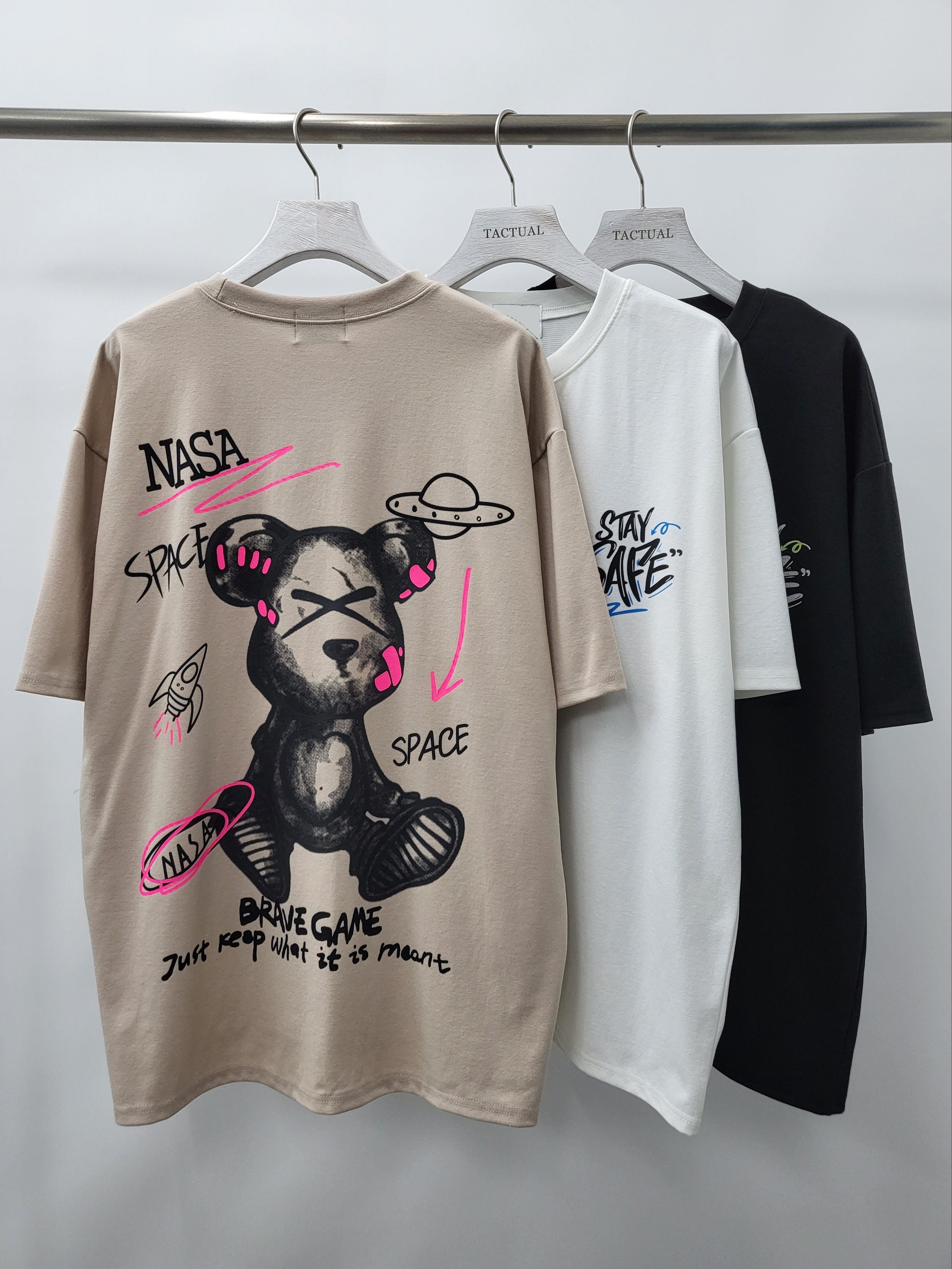 熊仔圖案短袖Tee T5031