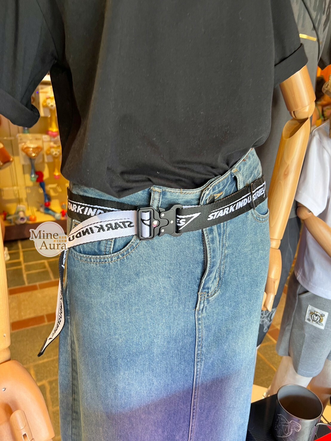 Stark Industries 史塔克工業標誌 鋼鐵人 Iron Man 腰帶 漫威 Marvel -香港迪士尼樂園