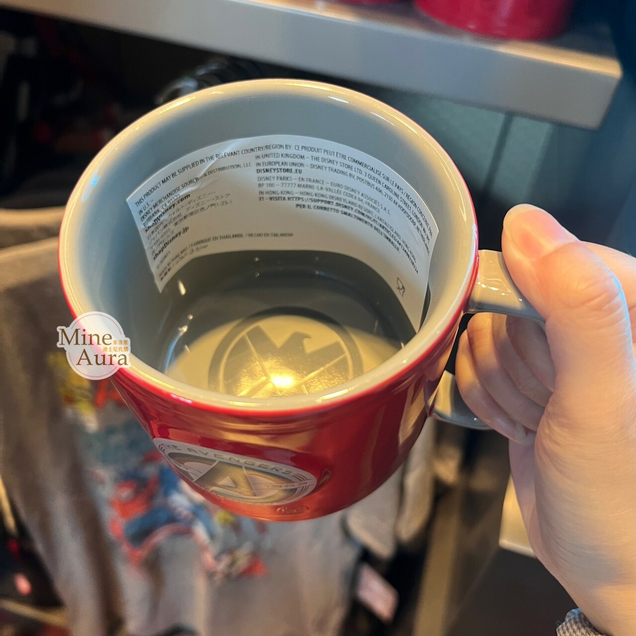 復仇者聯盟 The Avengers 神盾局 S.H.I.E.L.D. Logo標誌 圖案 馬克杯 水杯 漫威 Marvel -香港迪士尼樂園