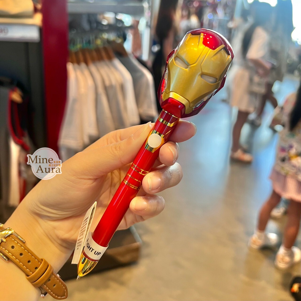 鋼鐵人 Iron Man 大頭 造型 圓珠筆 漫威 Marvel -香港迪士尼樂園