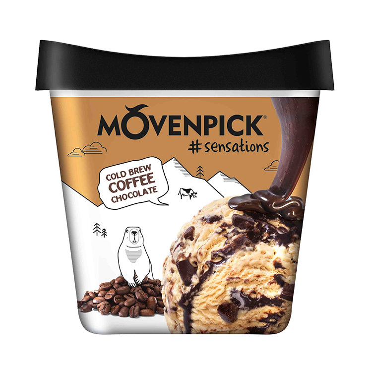 《瑞士莫凡彼》冷萃咖啡巧克力冰淇淋500ml