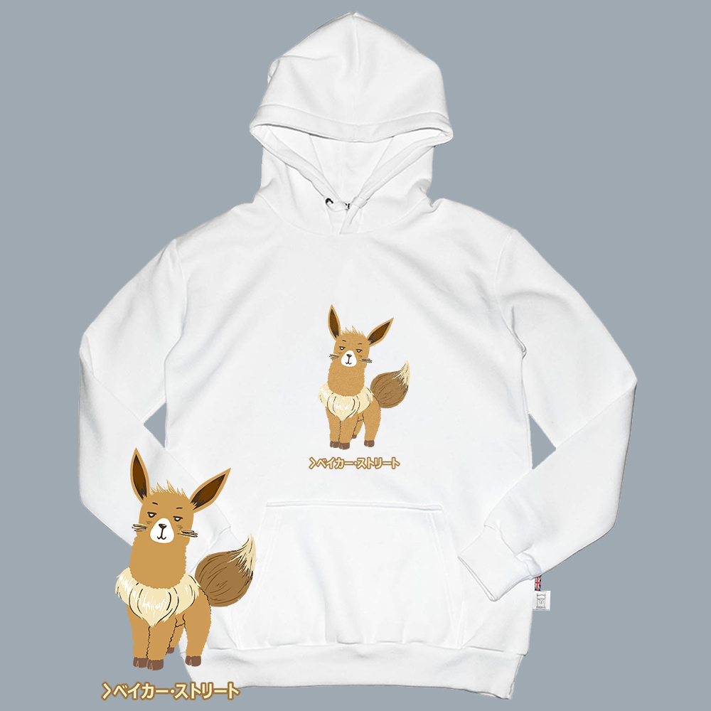 Eeveepaca 布布駝 高磅數長袖帽T