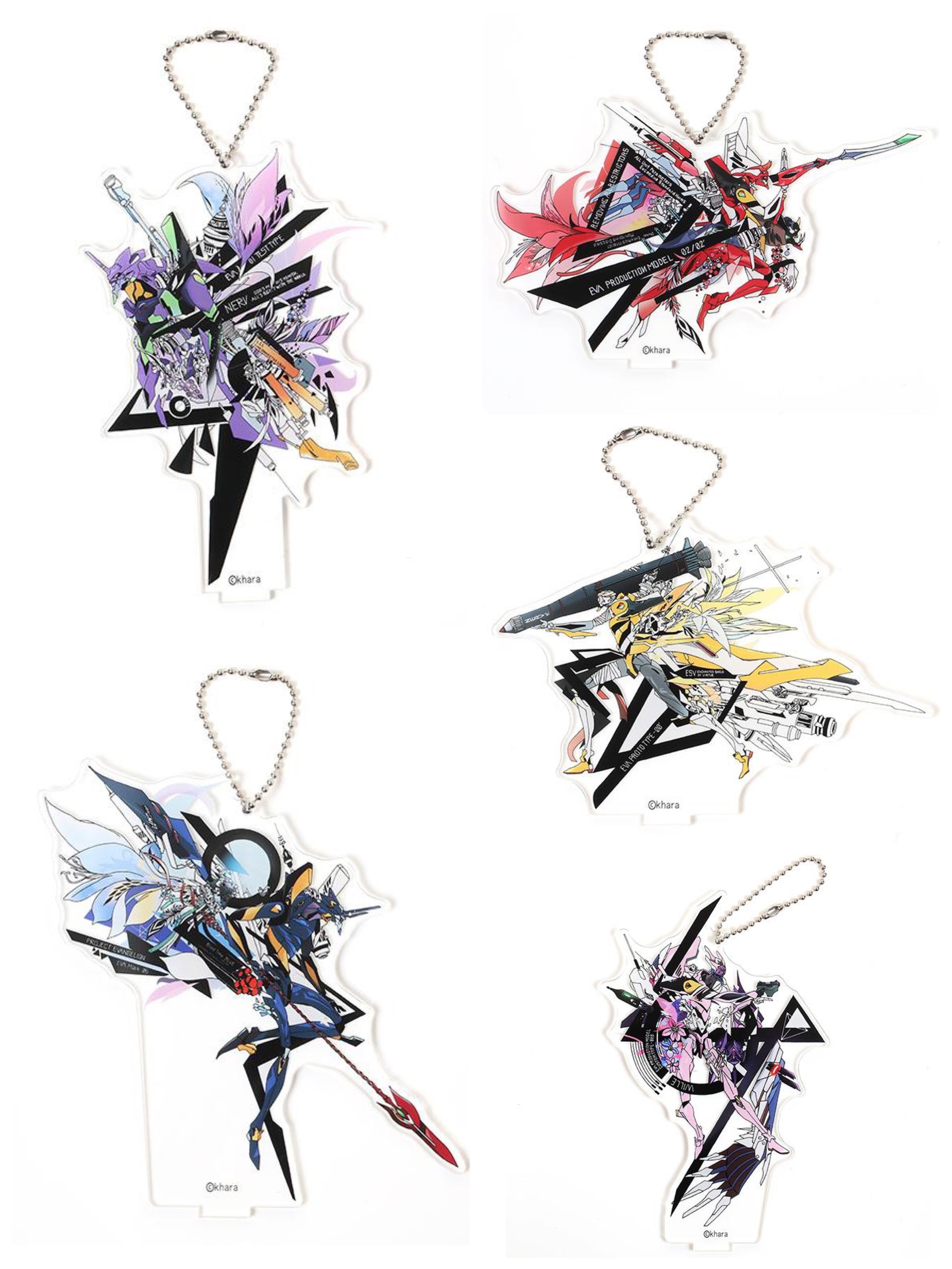 EVASTOREオリジナル RADIO EVA アクリルスタンド 機體立牌