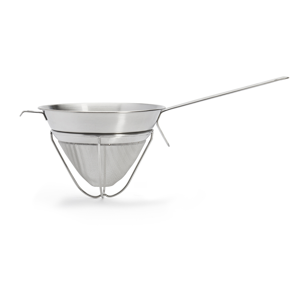 不鏽鋼加深漏斗20cm l 細孔Ø0.4mm