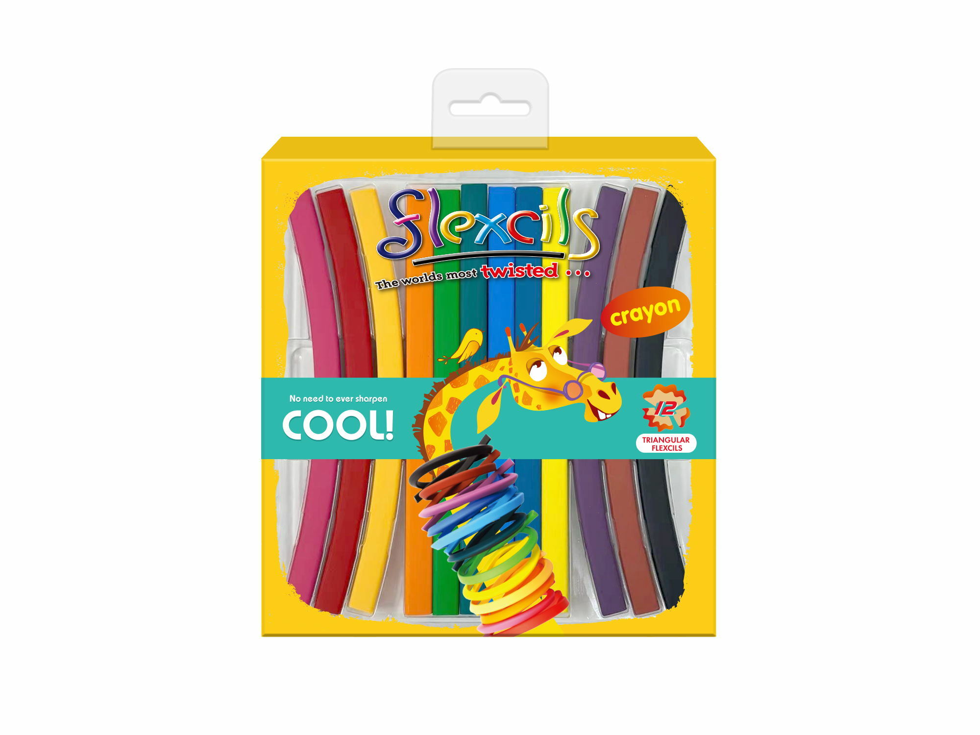 澳洲Flexcils 可彎曲柔軟蠟筆