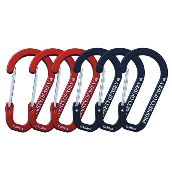 EVA&LOGOS ファッションカラビナmini(6個 Set)