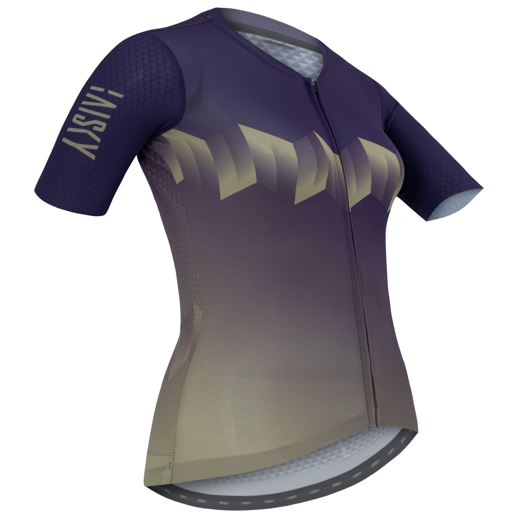 女款空力短車衣 視鏡 紫