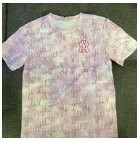 [S] MLB KID'S ALL OVER LOGO NY T-SHIRT,PURPLE, 7ATSM0433GP001-50PPN (SMLB252)