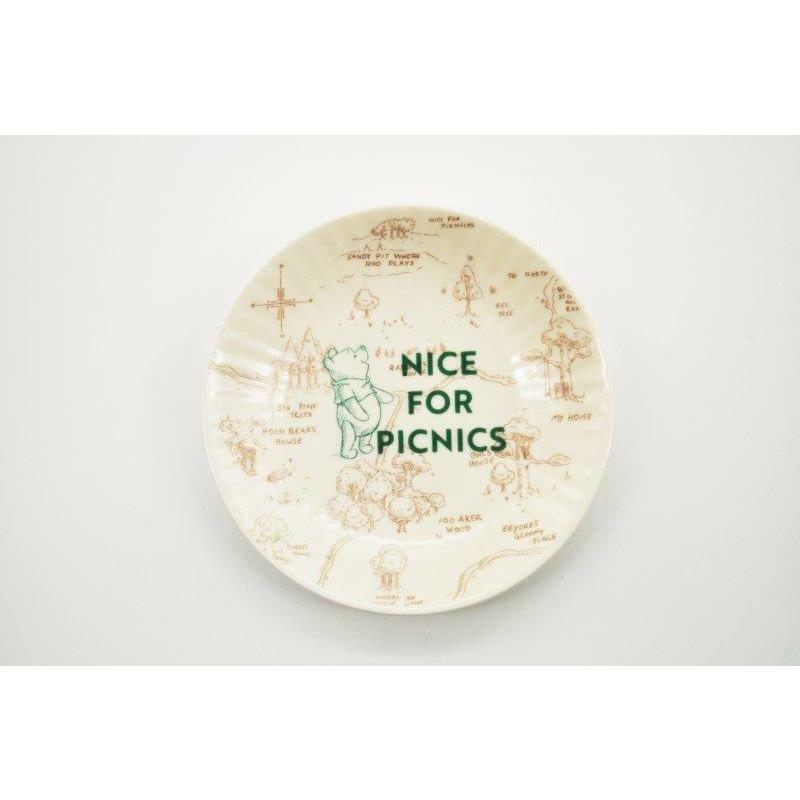 【現貨】日本迪士尼 百畝森林 小熊維尼 陶瓷餐盤 湯杯 馬克杯 日本製