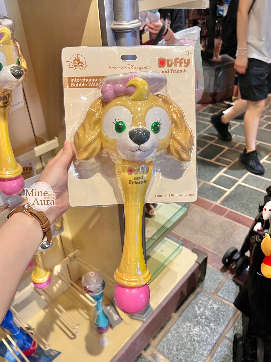 可琦安 餅乾 CookieAnn 大頭 造型 泡泡機 -香港迪士尼樂園