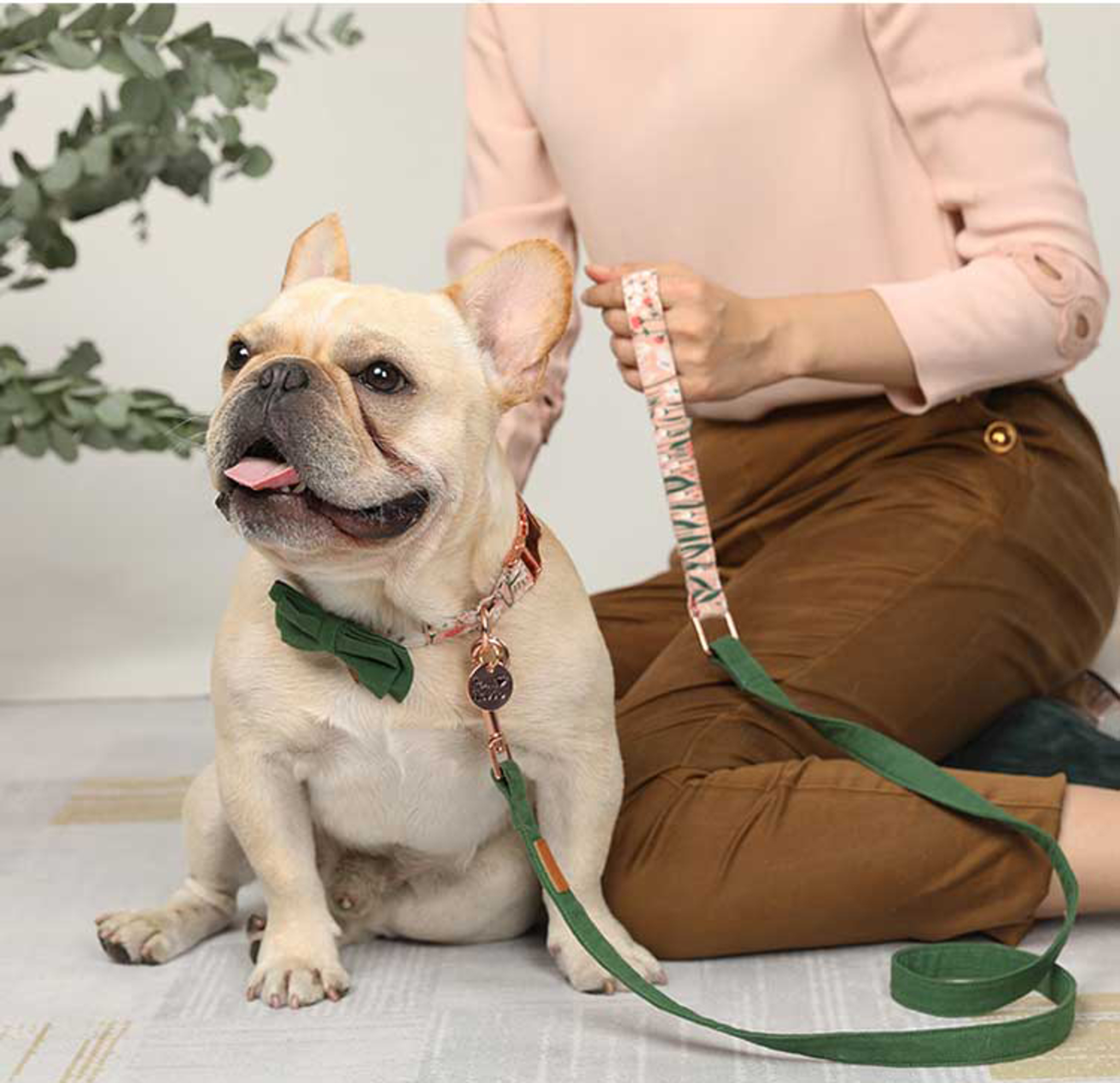 PawsHolic Pink Candy Leash 1.5m