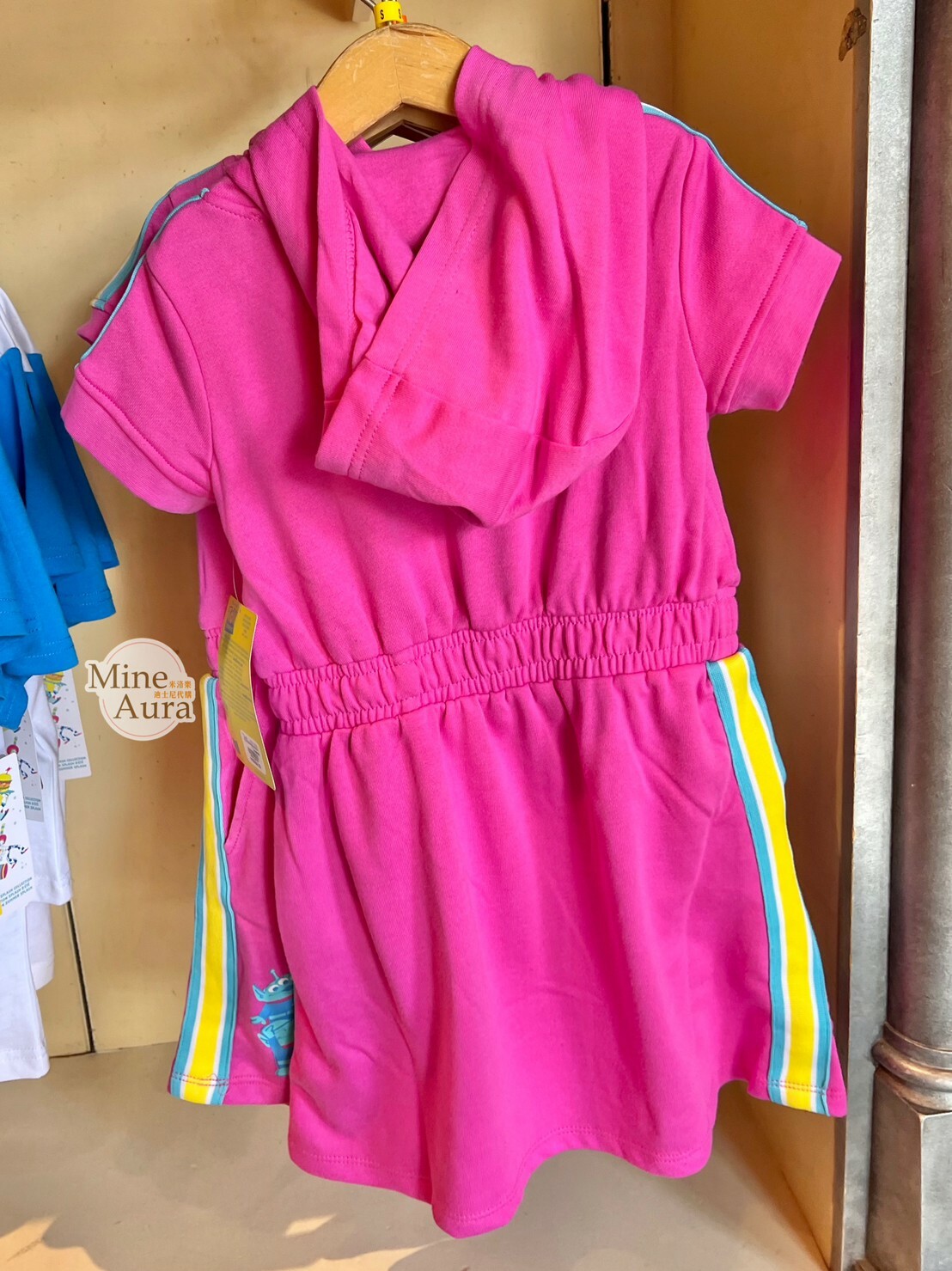 翠絲 Jessie 三眼怪 Alien 彩繪圖案 兒童 連帽 洋裝 玩具總動員 Toy Story -香港迪士尼樂園