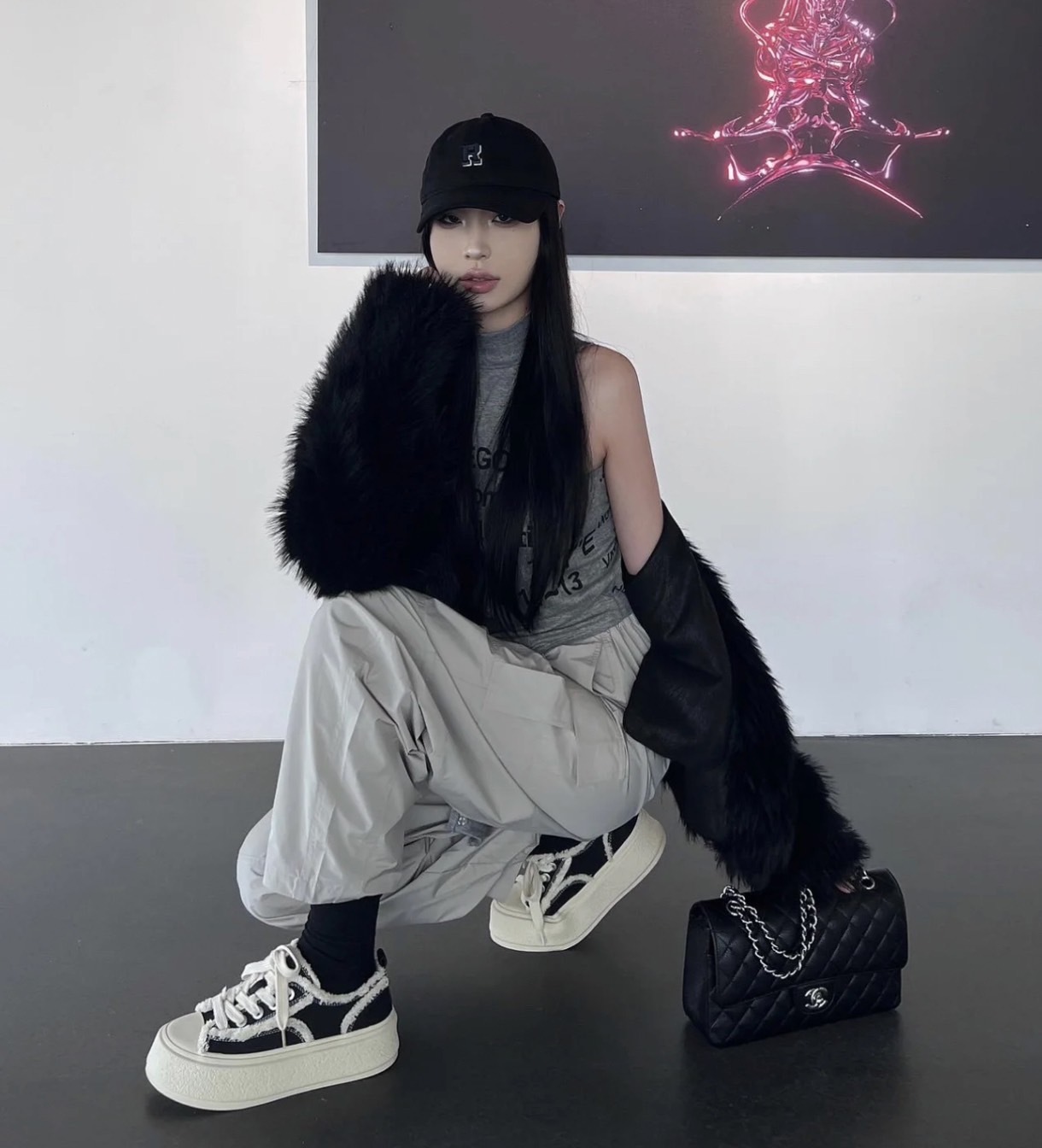 HERLOOK 增高帆布鞋 (四色)