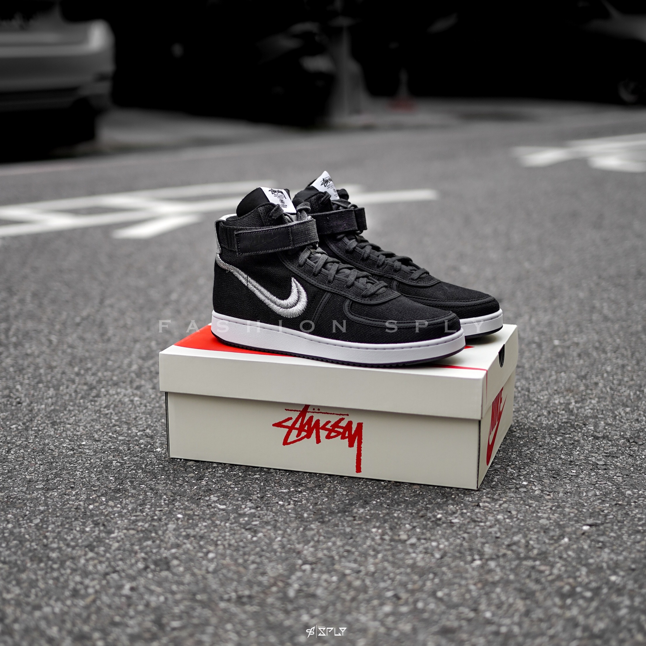 Stussy × Nike Vandal High Black 黑綠DX5425-001