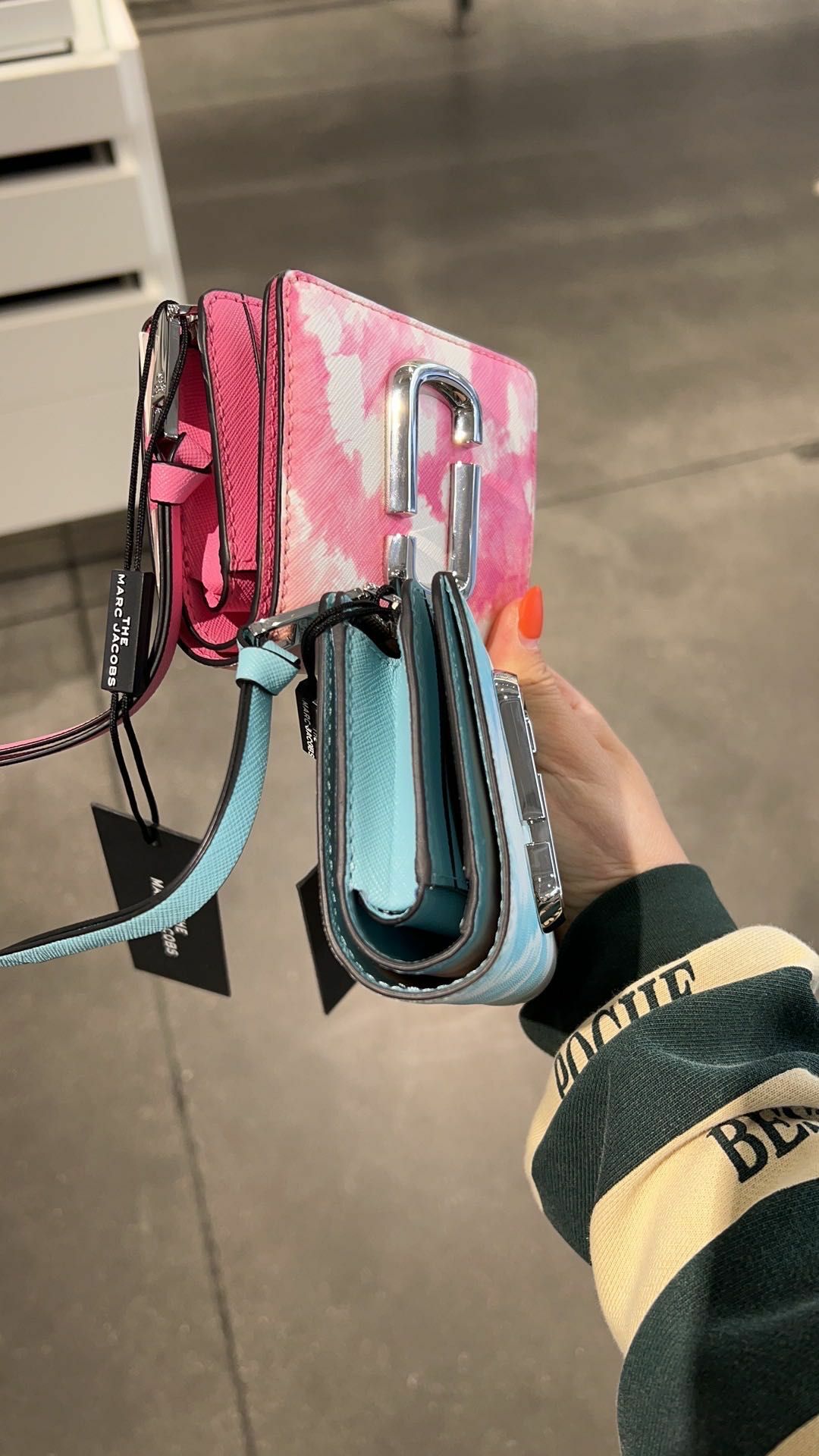 【預購】Marc Jacobs Z21410 扎染款兩摺銀包