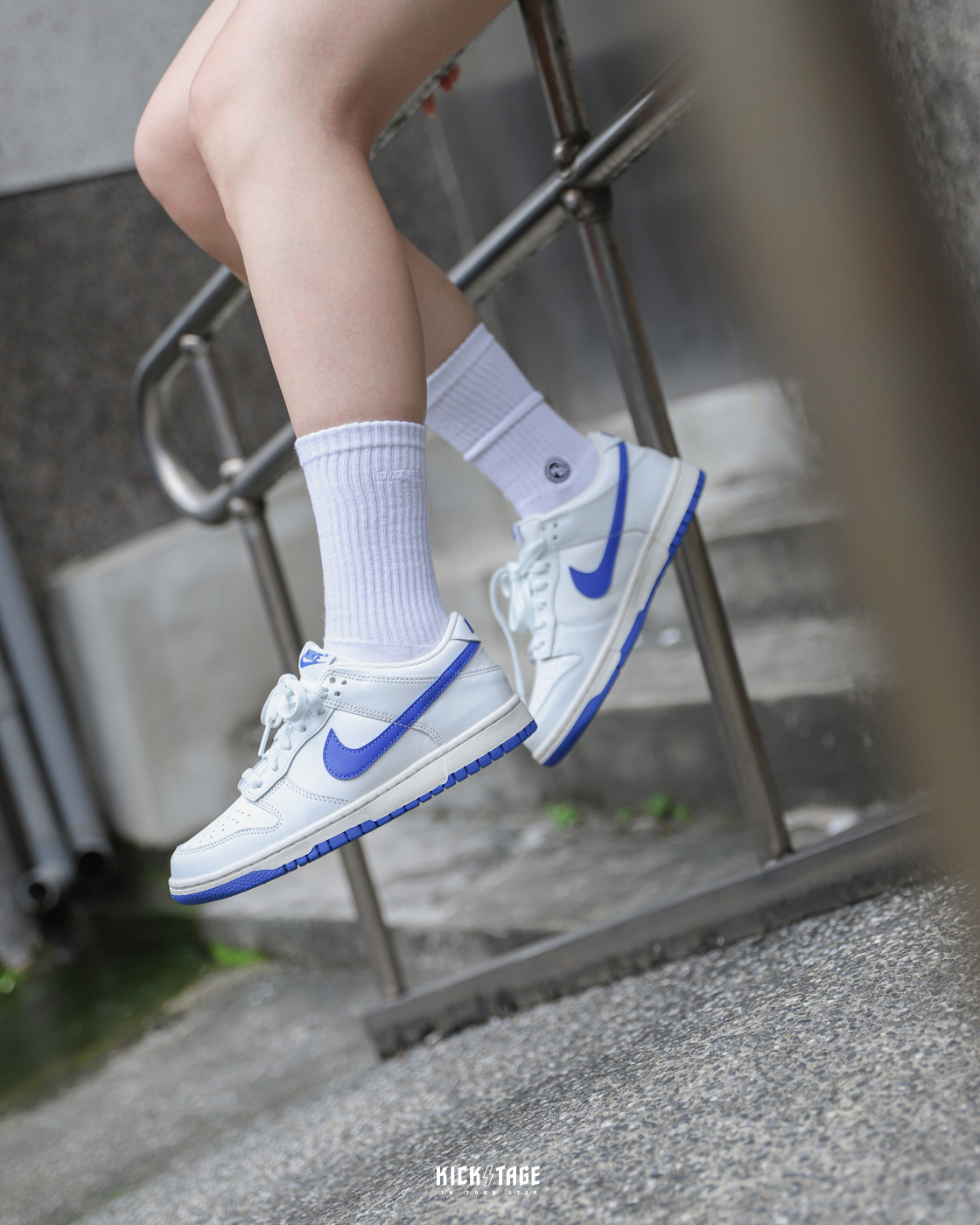 [現貨] 大童鞋 女生尺寸 NIKE DUNK LOW (GS) 白藍 海鹽奶油 低筒 休閒鞋【DH9765-105】WDUNK