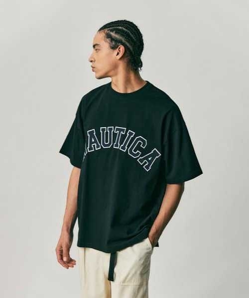 Nautica Korea arch logo tee