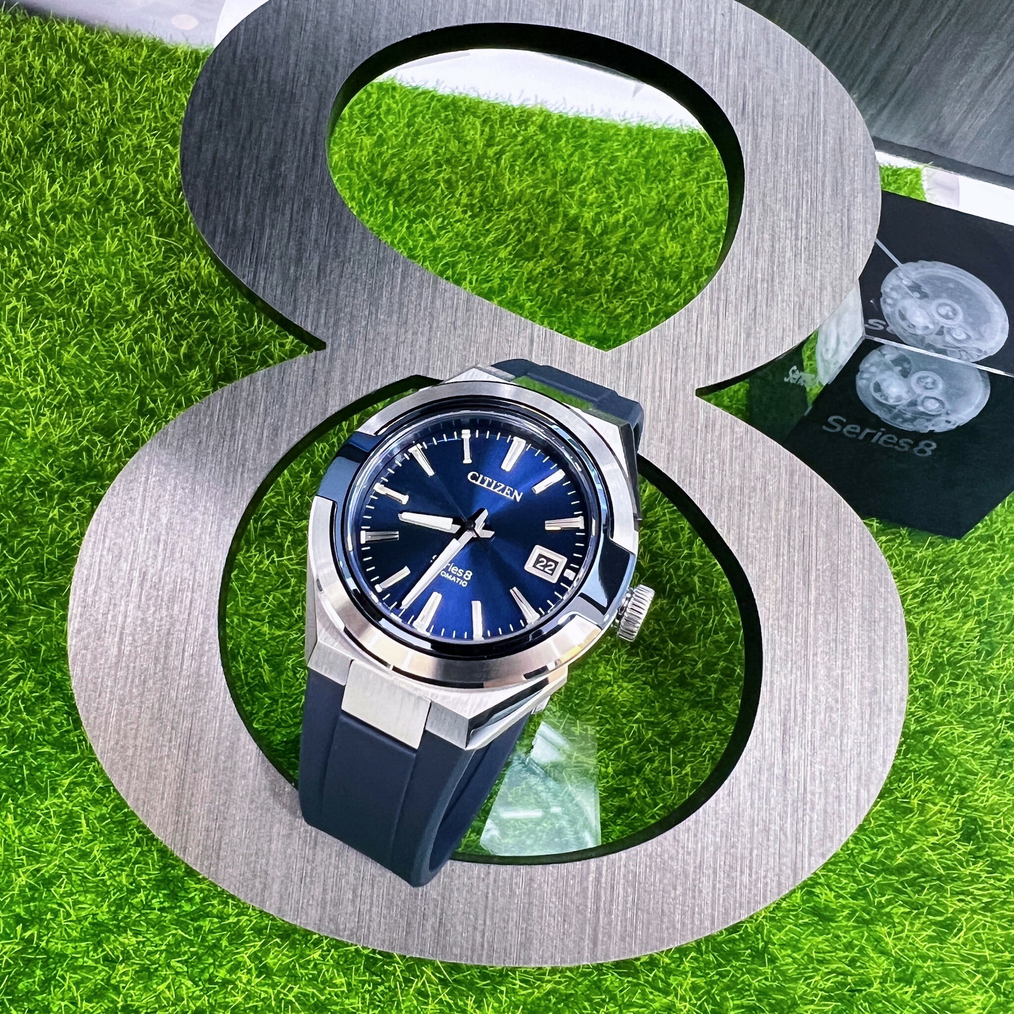 【CITIZEN 星辰】Series 8系列 運動商務腕錶 NA1005-17L 40.8mm 現代鐘錶