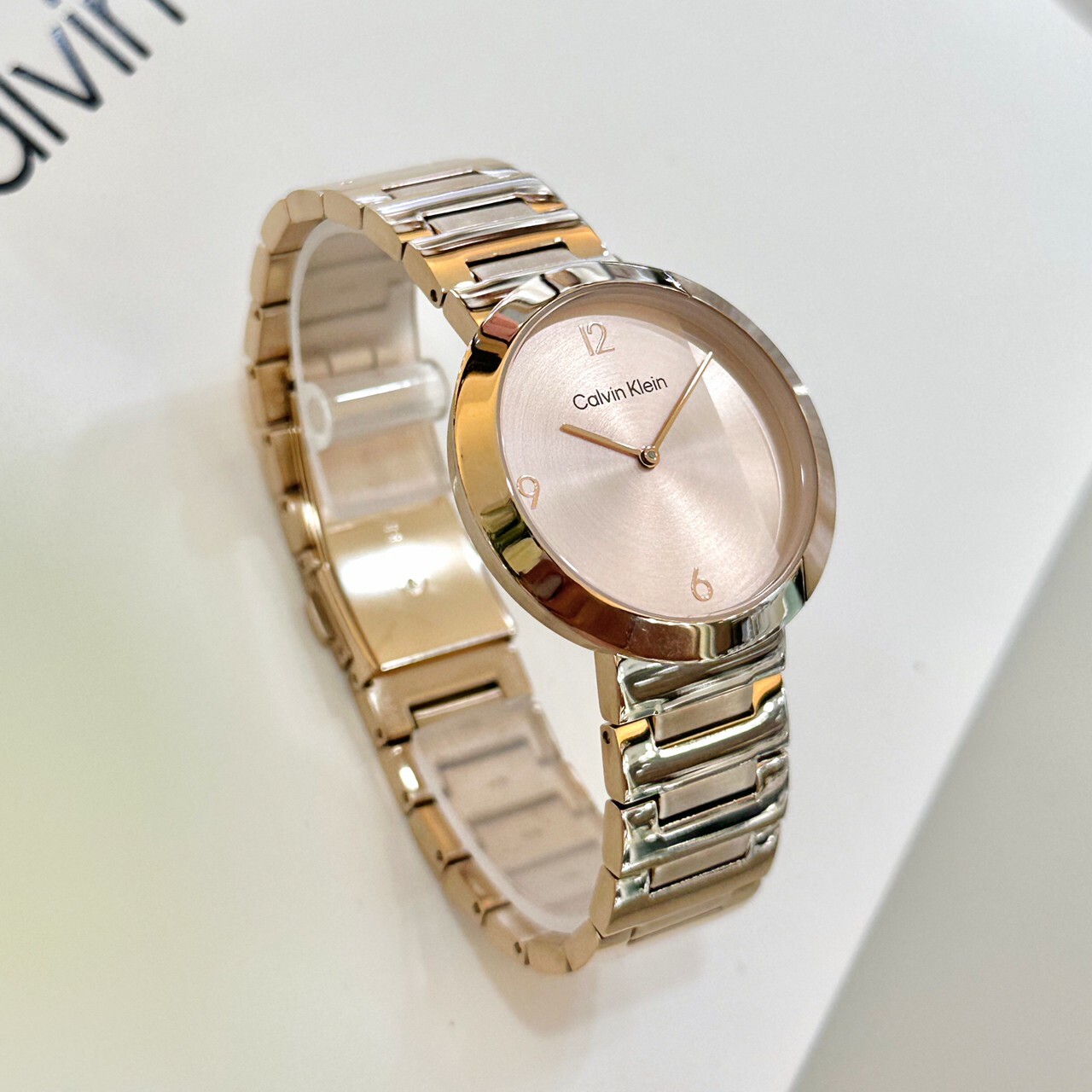 【CALVIN KLEIN】CK優雅玫瑰金女錶 CK25200291 38mm 現代鐘錶