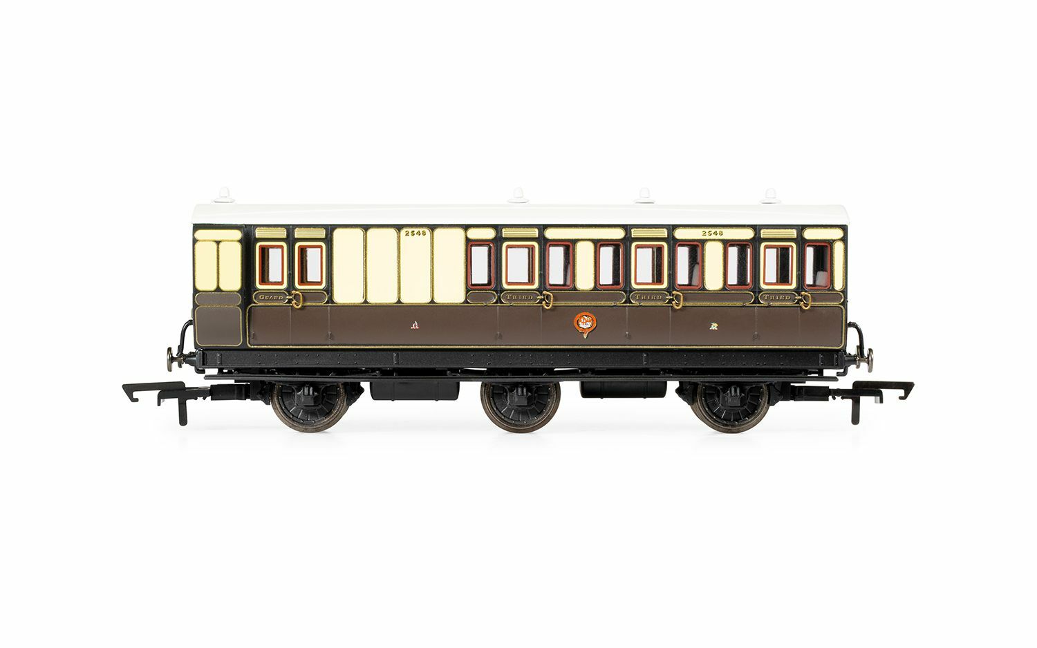Hornby R40308 1:76 GWR 三等客車廂