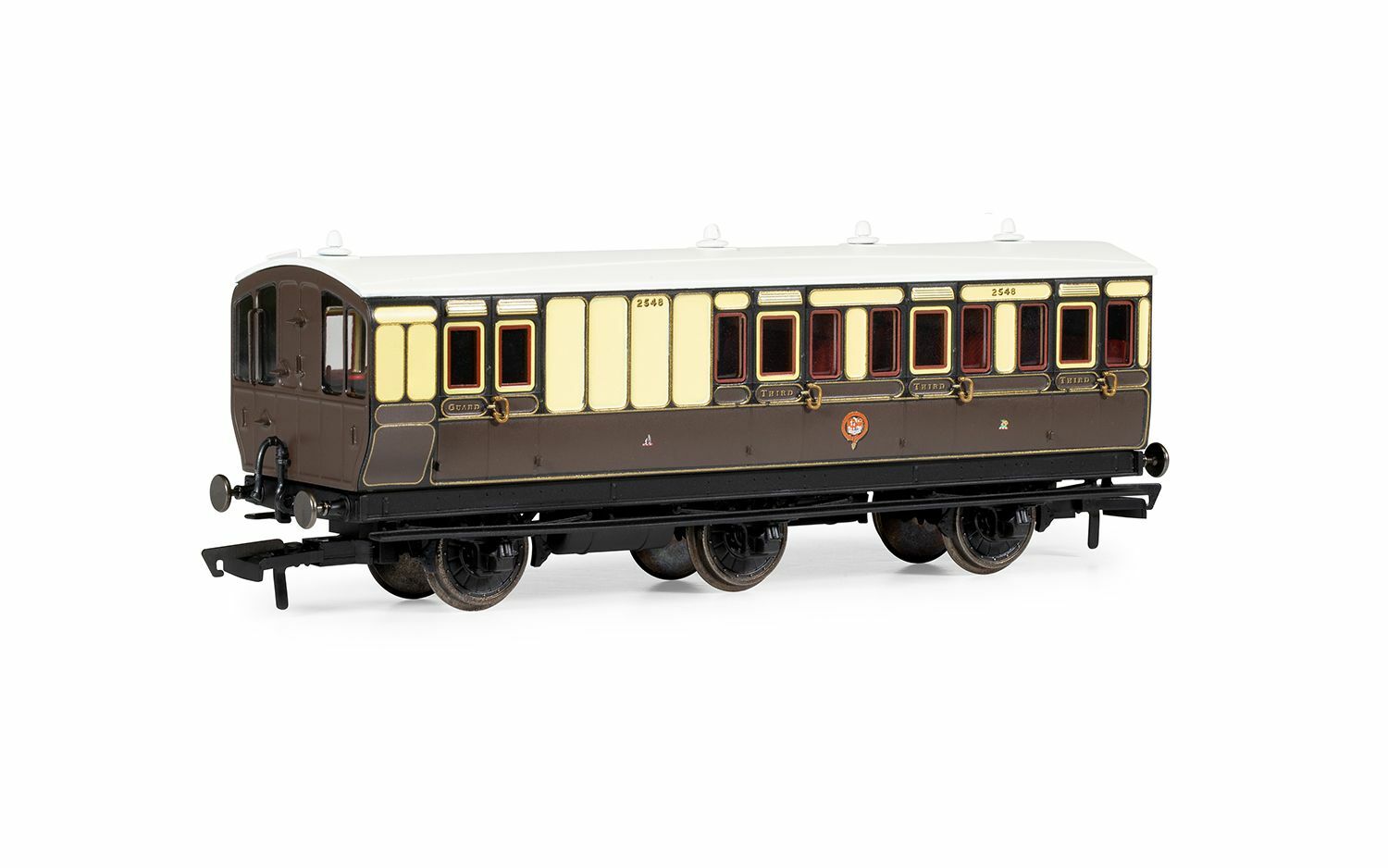 Hornby R40308 1:76 GWR 三等客車廂