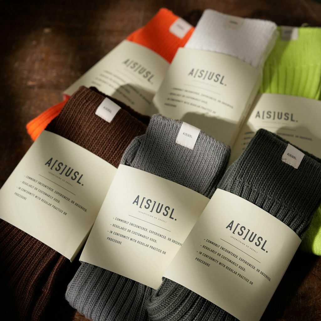 A[S]USL Signature Socks 五色