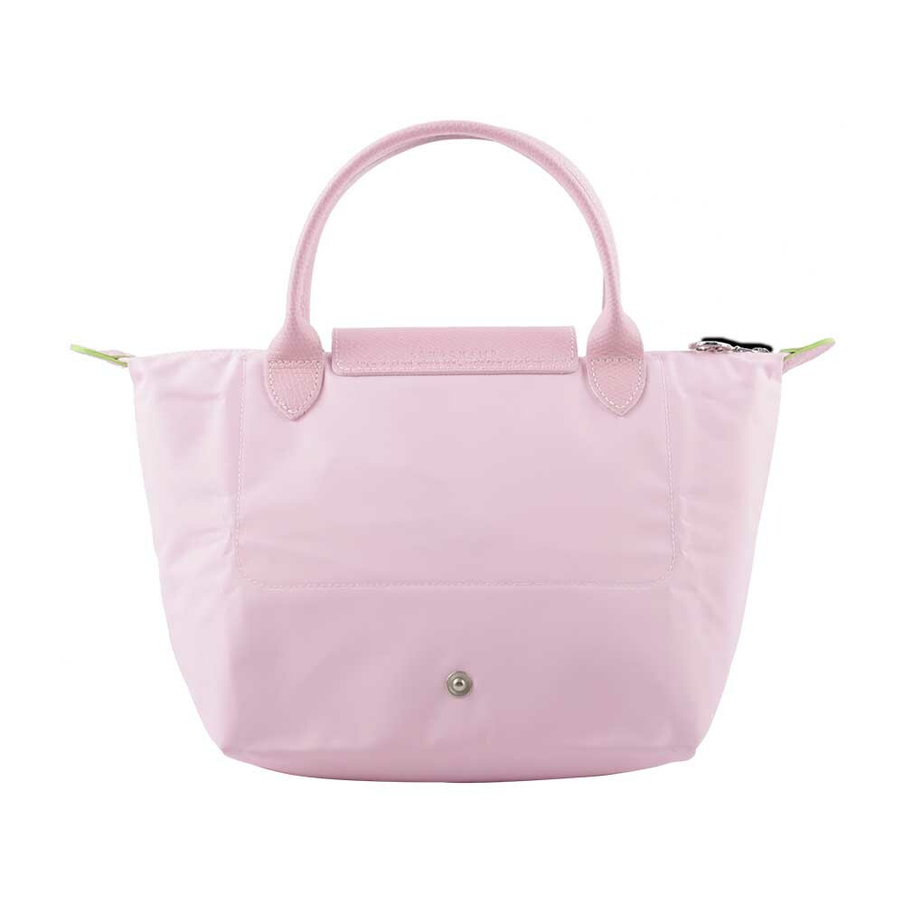 【LONGCHAMP】S號短把LE PLIAGE GREEN摺疊水餃包(粉色) L1621 919 P75