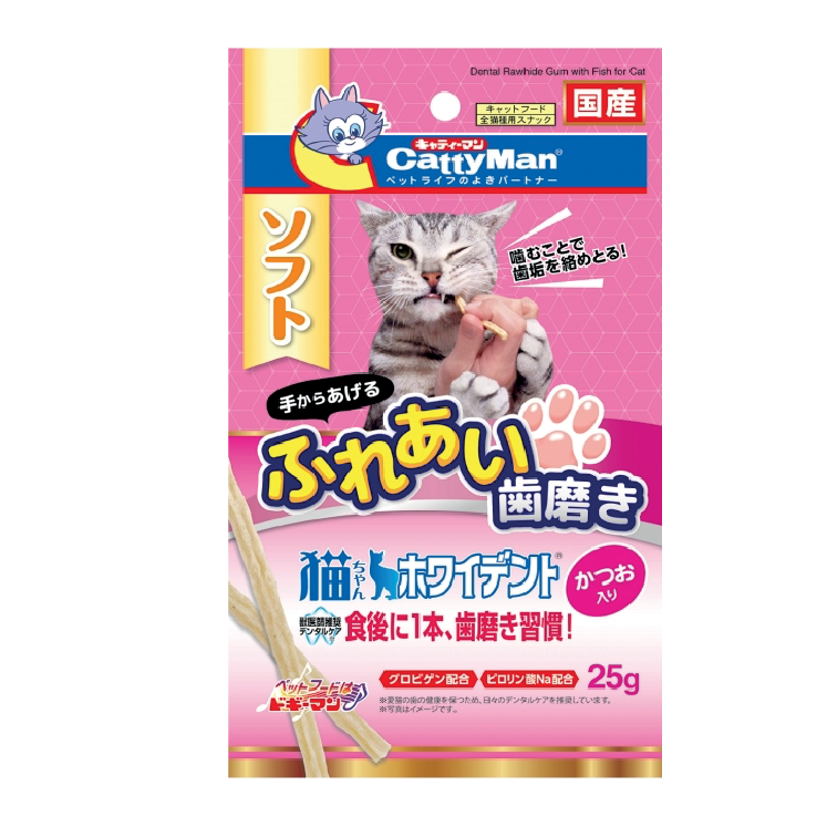 Cattyman｜鰹魚味貓咪潔齒棒 25g (DYM-0164)
