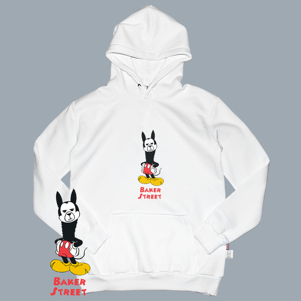 Mipaca 米米駝 高磅數長袖帽T