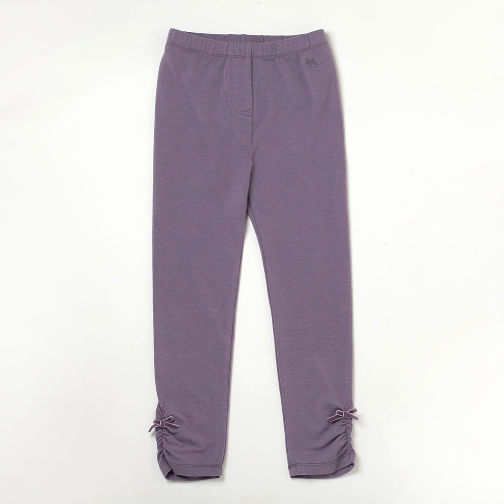 PIPPY百搭彈性棉質緊身褲 紫