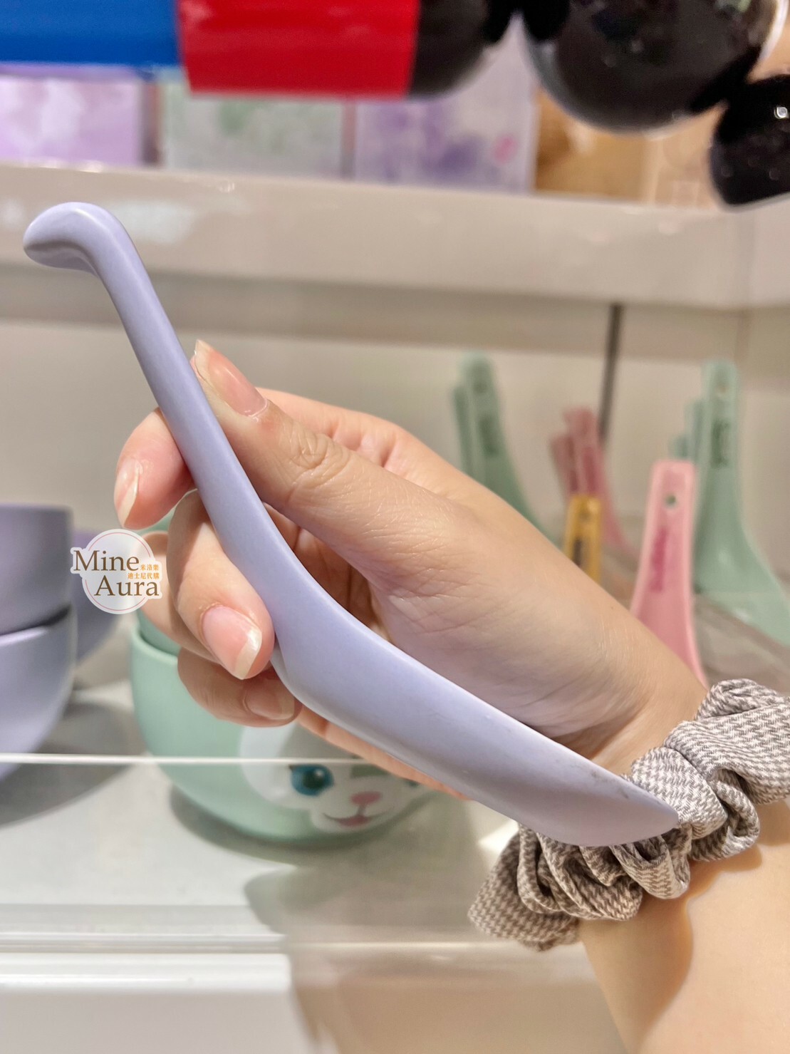 史黛拉露 星黛露 StellaLou 大頭圖案 陶瓷 湯匙 餐具 -香港迪士尼樂園