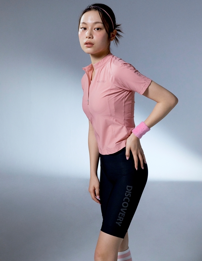 韓國代購 Discovery Expedition 女 騎行打底褲 五分褲 馬褲 JUN-