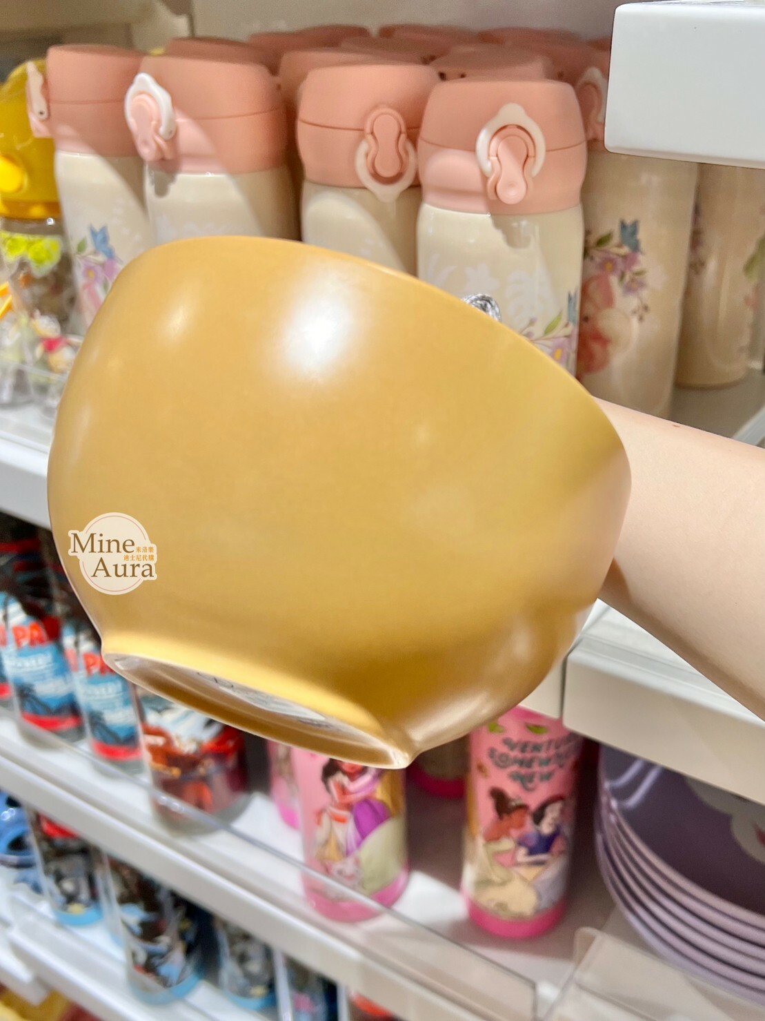 達菲 Duffy 大頭圖案 陶瓷 湯碗 飯碗 -香港迪士尼樂園