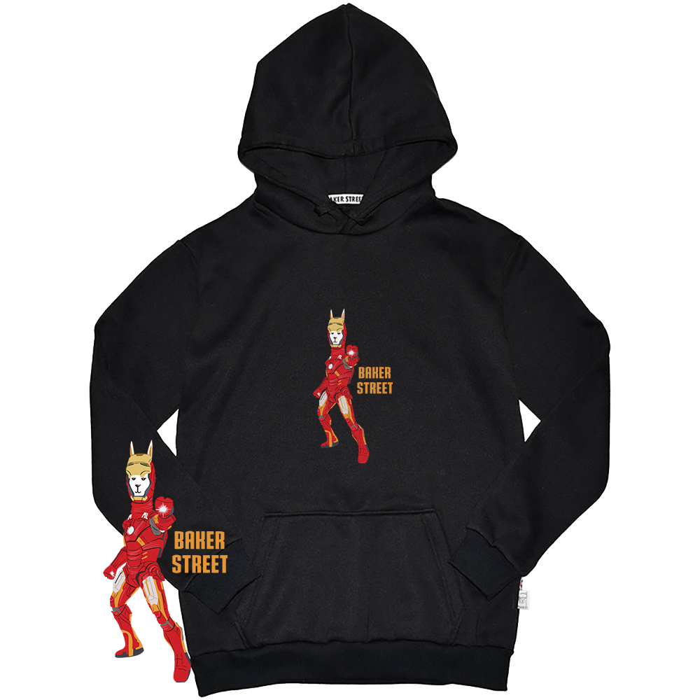 Ironpaca 鋼鐵駝 高磅數長袖帽T