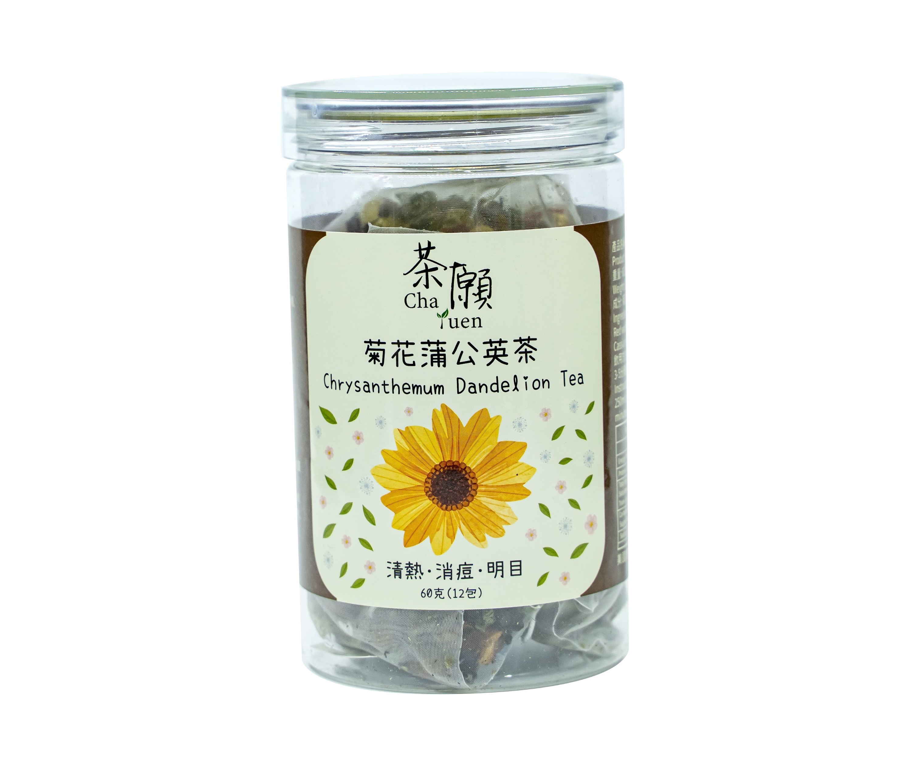 Cha Yuen - Chrysanthemum Dandelion Tea (12 packs)