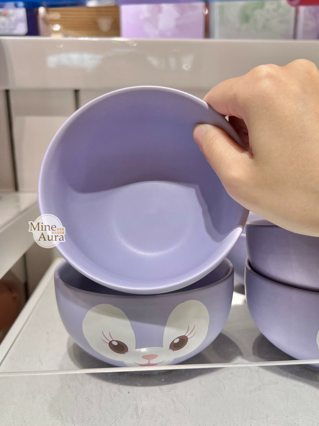 史黛拉露 星黛露 StellaLou 大頭圖案 陶瓷 小 湯碗 飯碗 -香港迪士尼樂園