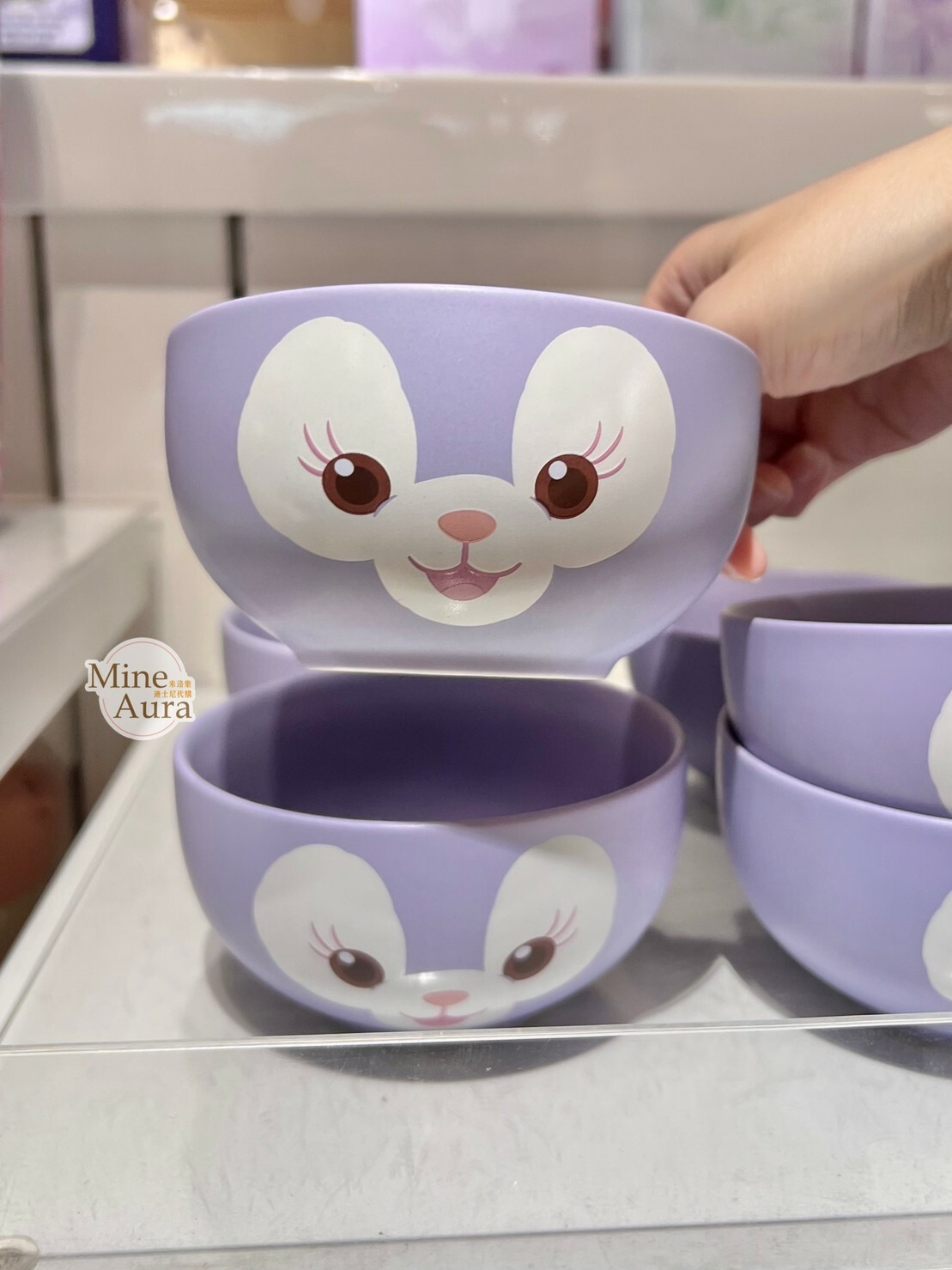 史黛拉露 星黛露 StellaLou 大頭圖案 陶瓷 小 湯碗 飯碗 -香港迪士尼樂園