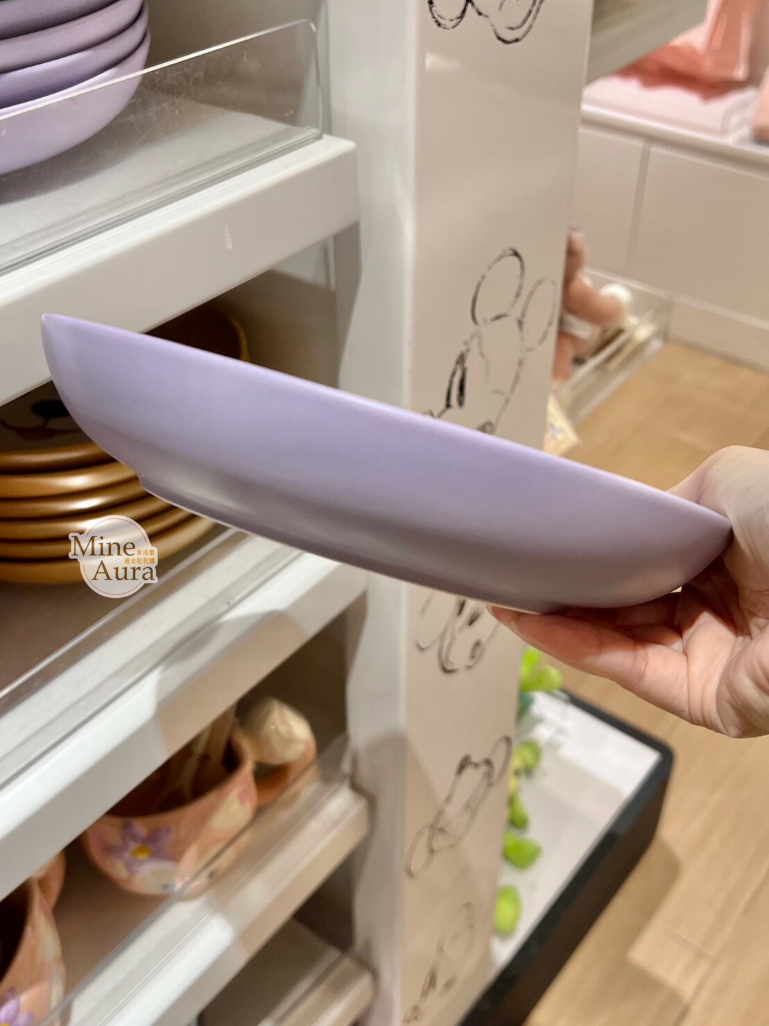 史黛拉露 星黛露 StellaLou 大頭圖案 陶瓷 餐盤 -香港迪士尼樂園