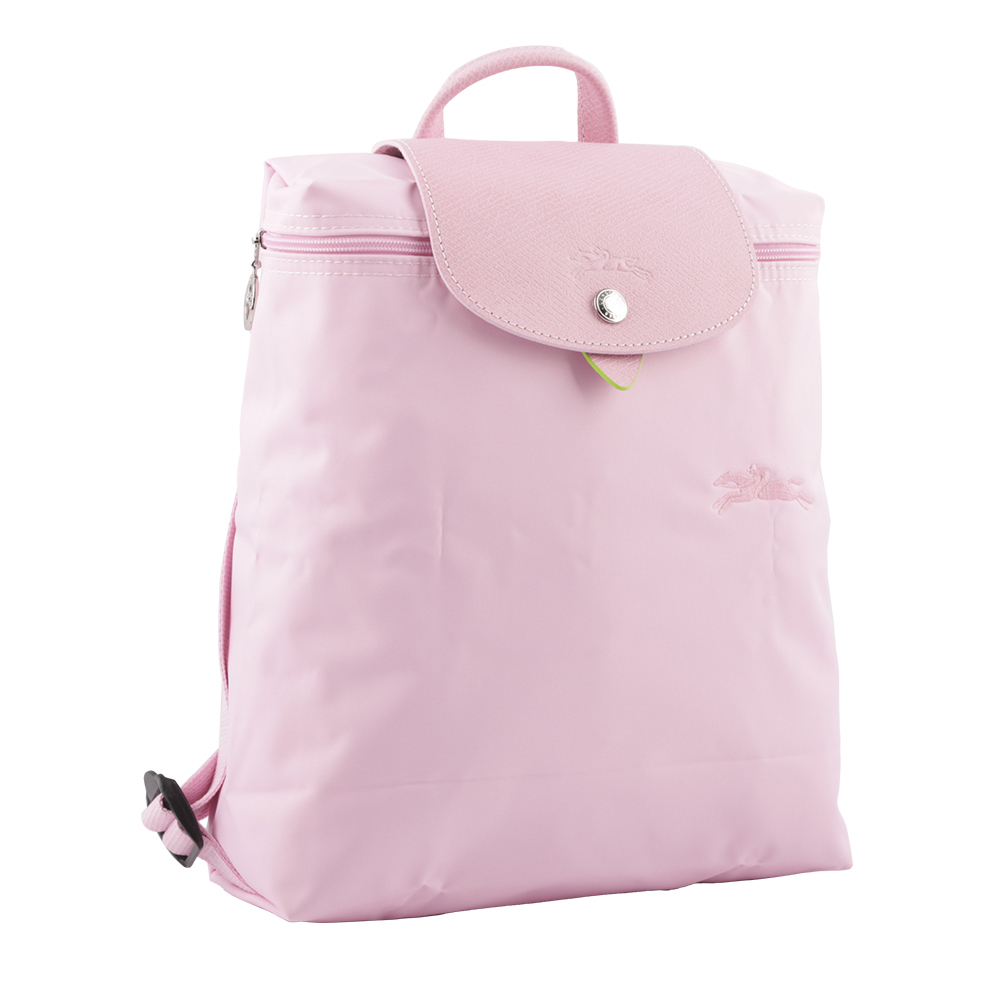 【LONGCHAMP】LE PLIAGE GREEN再生帆布折疊後背包